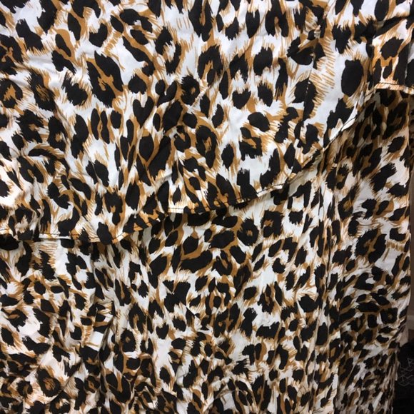 NWT Gorgeous Cheetah Print High Low Dress - Picture 4 of 7